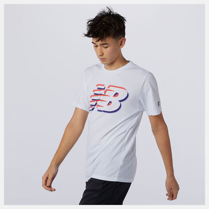 Graphic Heathertech Tee | New Balance Clothing - Men