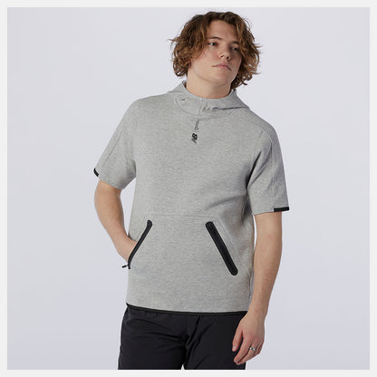 Fortitech Fleece Short Sleeve Hoodie | New Balance Clothing - Men