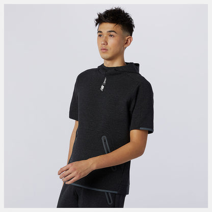 Fortitech Fleece Short Sleeve Hoodie | New Balance Clothing - Men