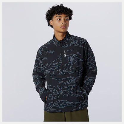 Fortitech Printed Woven Pullover | New Balance Clothing - Men