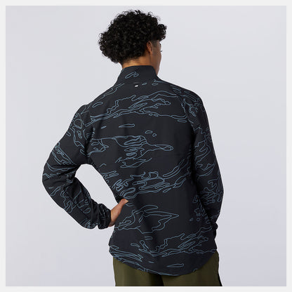 Fortitech Printed Woven Pullover | New Balance Clothing - Men