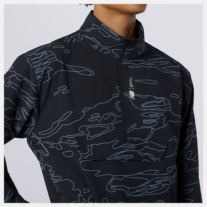 Fortitech Printed Woven Pullover | New Balance Clothing - Men
