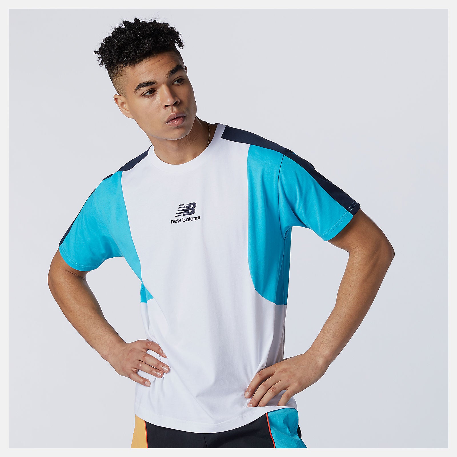 New Balance US - NB Athletics Color Block Tee