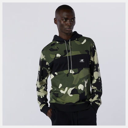 NB Essentials Fleece Camo Hoodie | New Balance Clothing - Men