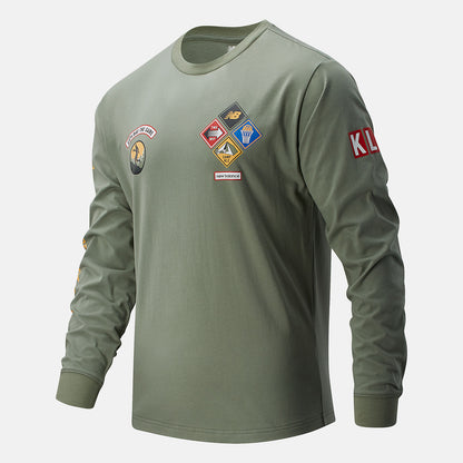 KL2 Nature of the Game Long Sleeve Graphic | New Balance Clothing - Men