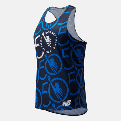 TCS New York City Marathon Printed Singlet | New Balance Clothing - Men