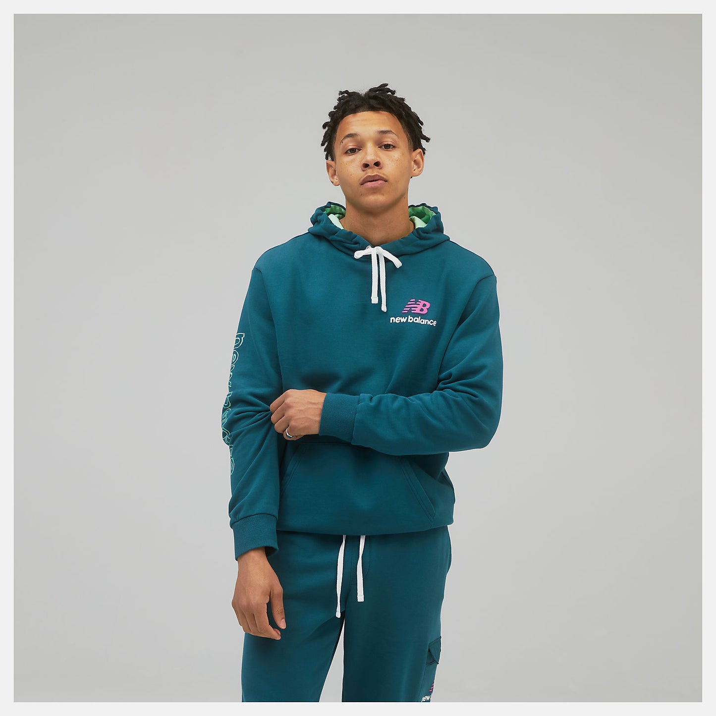 New Balance Online - NB Athletics Clash Hoodie
