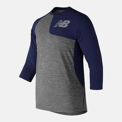 Asym 2.0 Left 3/4 Sleeve | New Balance Clothing - Men