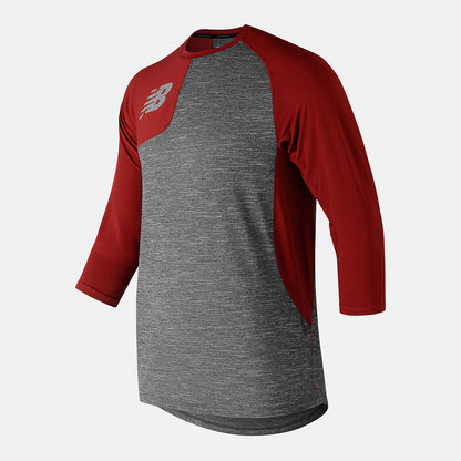 Asym 2.0 Right 3/4 Sleeve | New Balance Clothing - Men