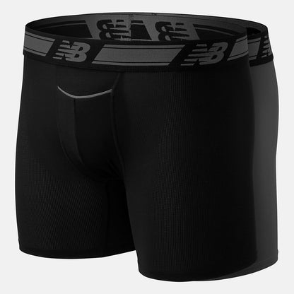 Men Mesh 6 Inch Boxer Brief 2 Pack | New Balance Accessories - Men