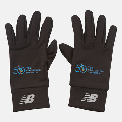 Marathon Heavyweight Grid Fleece Gloves | New Balance Accessories - Women / Men