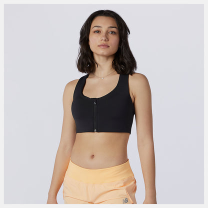 NB Power X Zip Front Bra | New Balance Clothing - Women