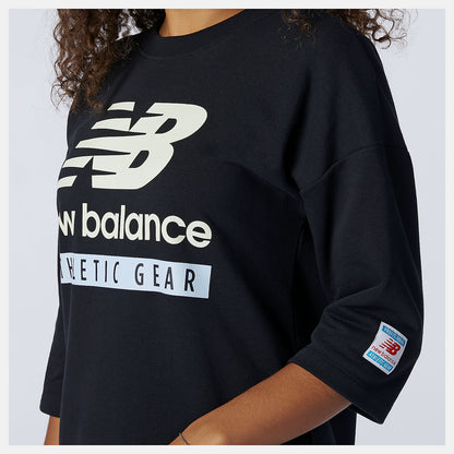 NB Essentials Field Day Crew Fleece Dress | New Balance Clothing - Women