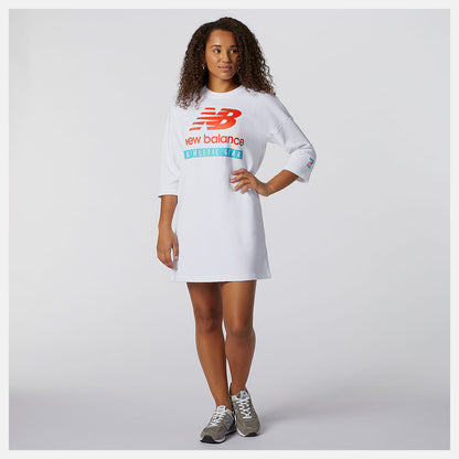 NB Essentials Field Day Crew Fleece Dress | New Balance Clothing - Women