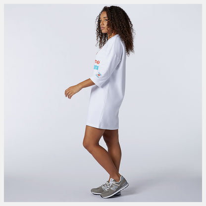 NB Essentials Field Day Crew Fleece Dress | New Balance Clothing - Women