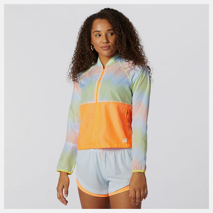 Printed Fast Flight Jacket | New Balance Clothing - Women