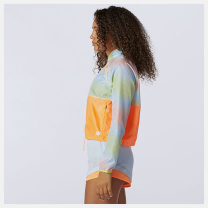 Printed Fast Flight Jacket | New Balance Clothing - Women