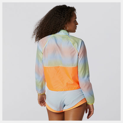 Printed Fast Flight Jacket | New Balance Clothing - Women