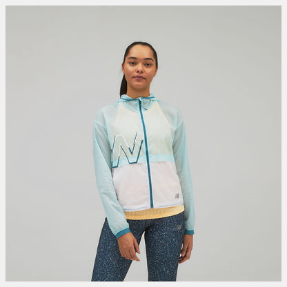 Printed Impact Run Light Pack Jacket | New Balance Clothing - Women
