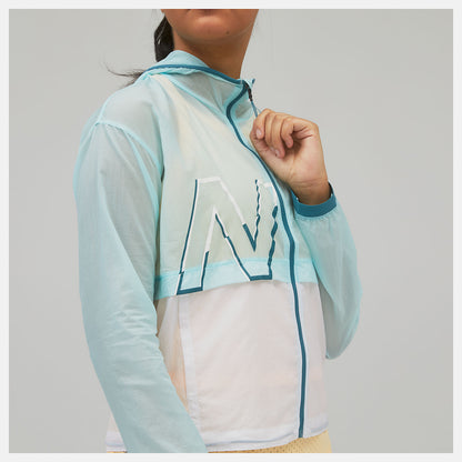 Printed Impact Run Light Pack Jacket | New Balance Clothing - Women