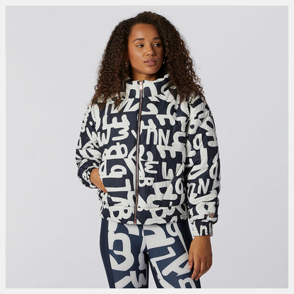 Determination Packable Printed Quilted Jacket | New Balance Clothing - Women