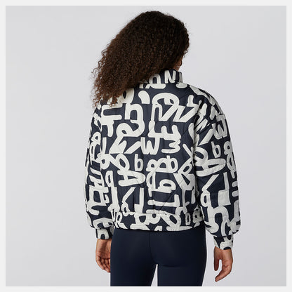 Determination Packable Printed Quilted Jacket | New Balance Clothing - Women