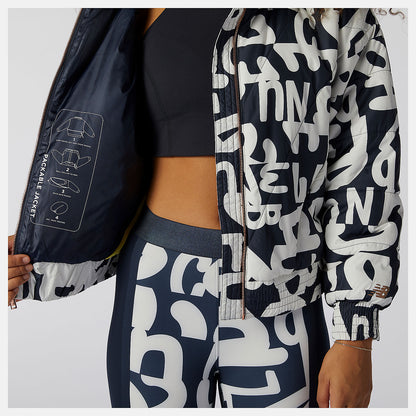 Determination Packable Printed Quilted Jacket | New Balance Clothing - Women