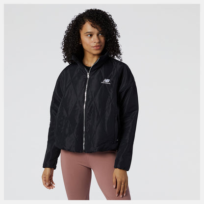 NB Athletics Argyle Quilted Jacket | New Balance Clothing - Women