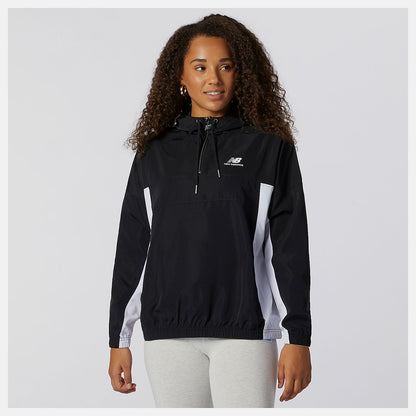 NB Essentials Windbreaker Anorak Jacket | New Balance Clothing - Women