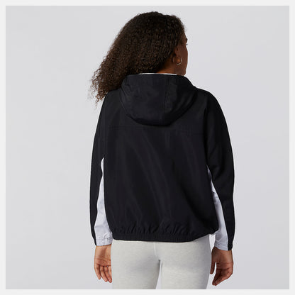 NB Essentials Windbreaker Anorak Jacket | New Balance Clothing - Women