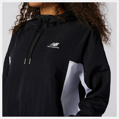 NB Essentials Windbreaker Anorak Jacket | New Balance Clothing - Women