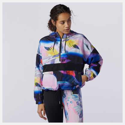 NB Athletics Printed Anorak Jacket | New Balance Clothing - Women
