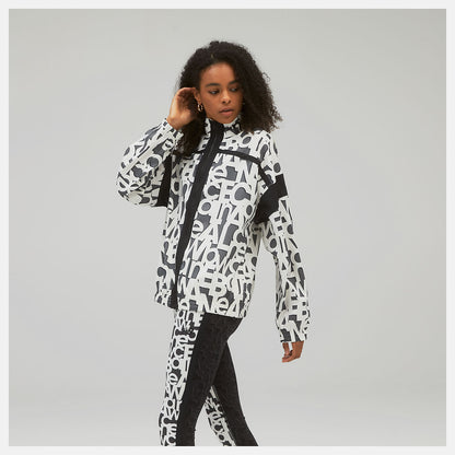 Relentless Printed Woven Jacket | New Balance Clothing - Women