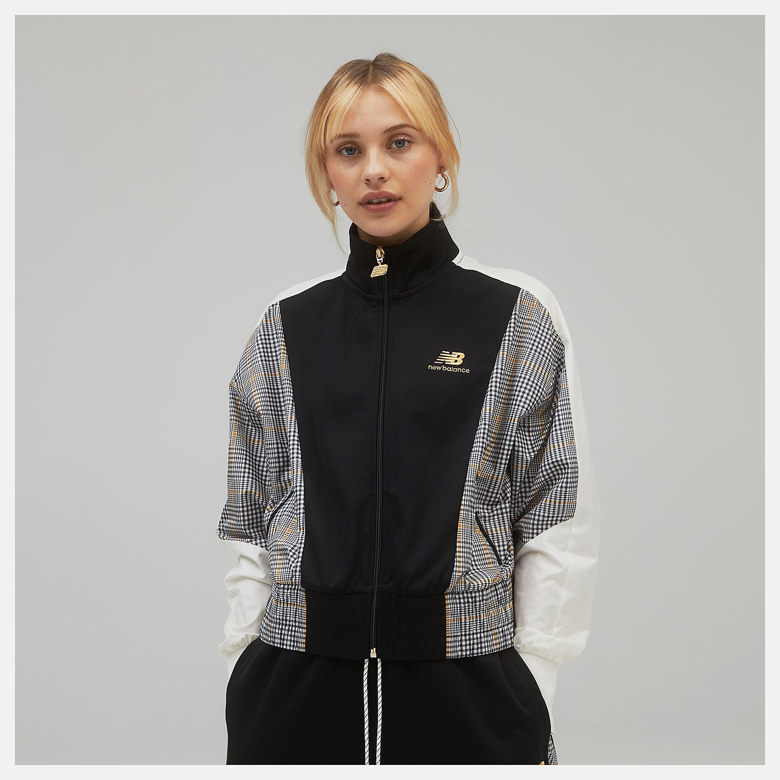 New Balance On Sale - NB Athletics Higher Learning Stripe Track Jacket