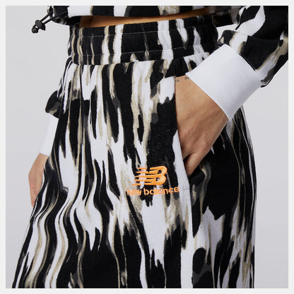 NB Athletics Collide Printed Terry Skirt | New Balance Clothing - Women