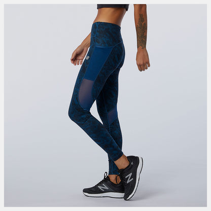NYC Marathon Printed Impact Run Tight | New Balance Clothing - Women