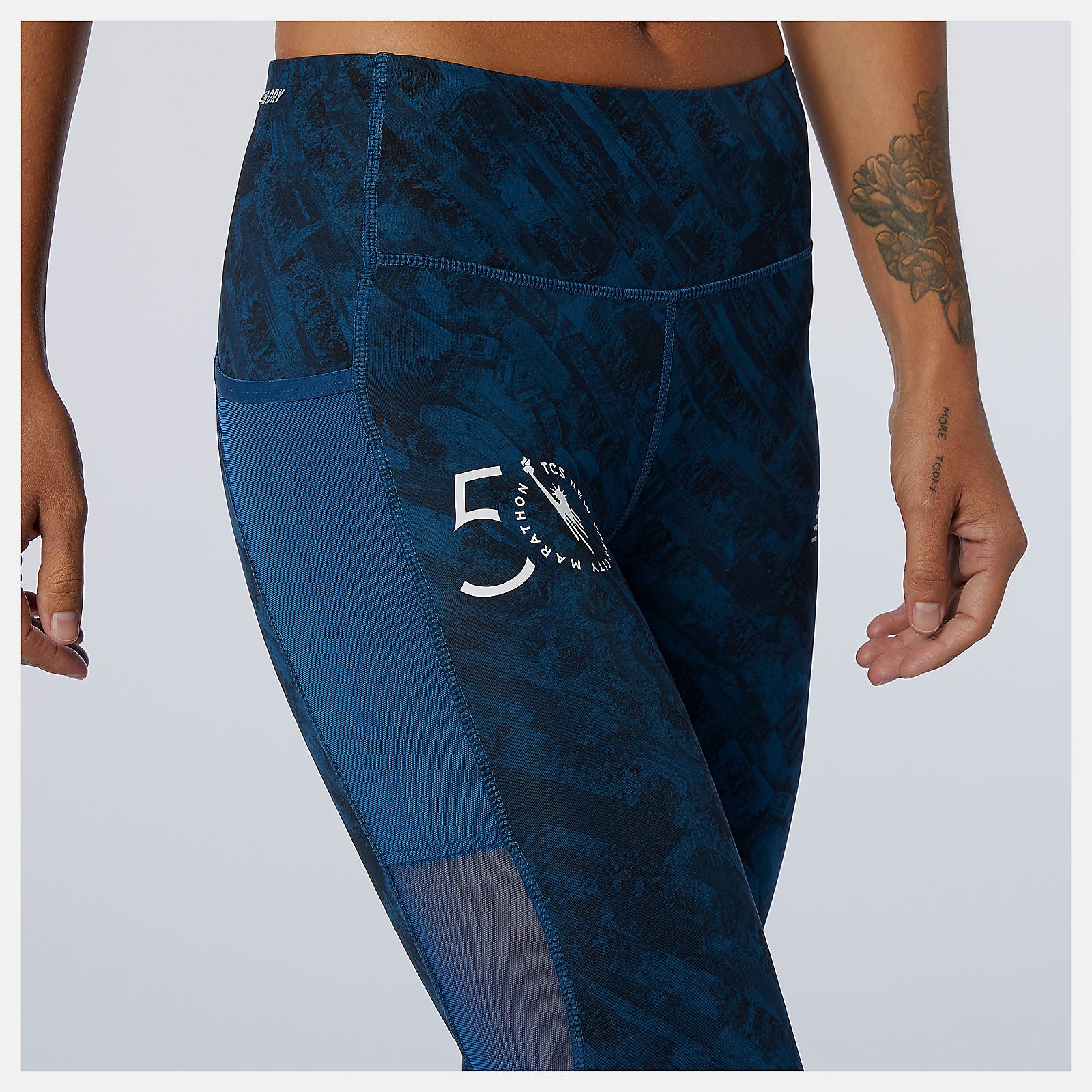 New Balance US - NYC Marathon Printed Impact Run Tight
