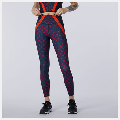 Transform 7/8 NBSleek Printed Tight | New Balance Clothing - Women