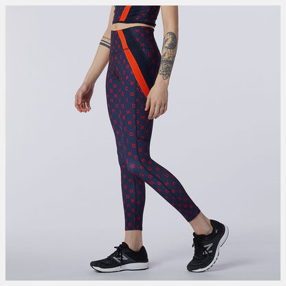 Transform 7/8 NBSleek Printed Tight | New Balance Clothing - Women
