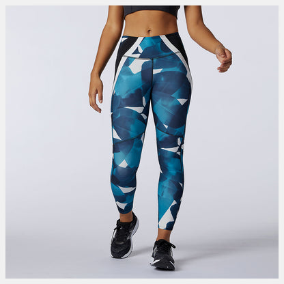 Transform 7/8 NBSleek Printed Tight | New Balance Clothing - Women