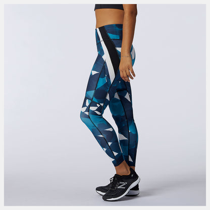 Transform 7/8 NBSleek Printed Tight | New Balance Clothing - Women