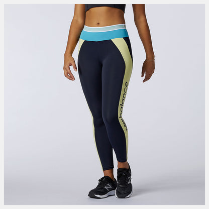 Achiever Remix High Rise 7/8 Tight | New Balance Clothing - Women