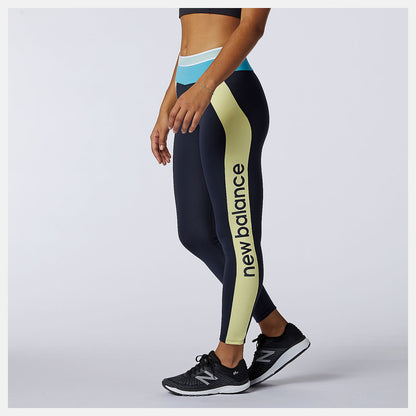 Achiever Remix High Rise 7/8 Tight | New Balance Clothing - Women