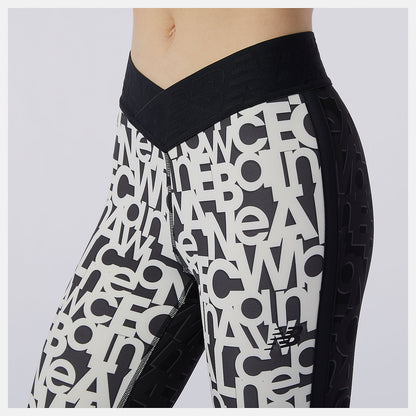 Relentless Printed High Rise 7/8 Tight | New Balance Clothing - Women