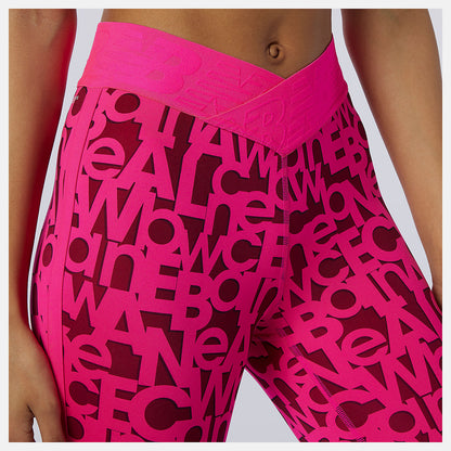 Relentless Printed High Rise 7/8 Tight | New Balance Clothing - Women