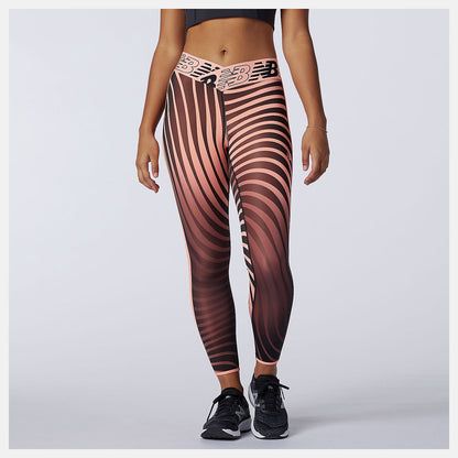 Relentless Printed High Rise 7/8 Tight | New Balance Clothing - Women