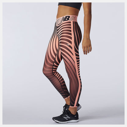 Relentless Printed High Rise 7/8 Tight | New Balance Clothing - Women