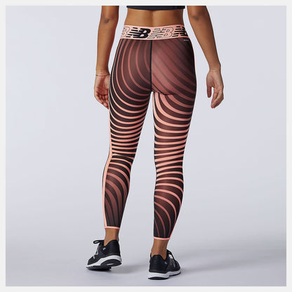 Relentless Printed High Rise 7/8 Tight | New Balance Clothing - Women