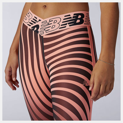 Relentless Printed High Rise 7/8 Tight | New Balance Clothing - Women