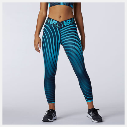 Relentless Printed High Rise 7/8 Tight | New Balance Clothing - Women